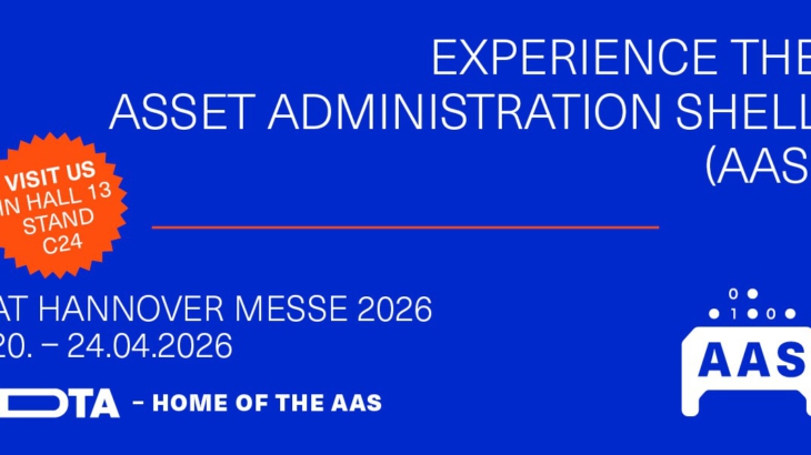 IDTA auf der Hannover Messe 2026: Digitale Zwillinge als Enabler für Datenräume, industrielle KI und den Digitalen Produktpass